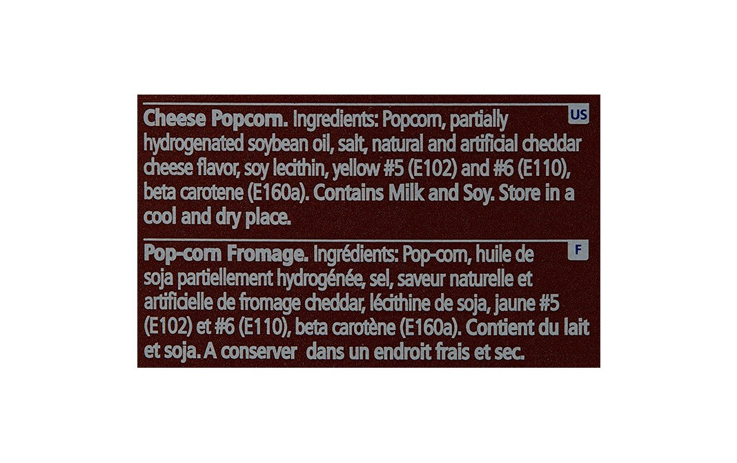 American Garden Popcorn Cheese    Box  273 grams